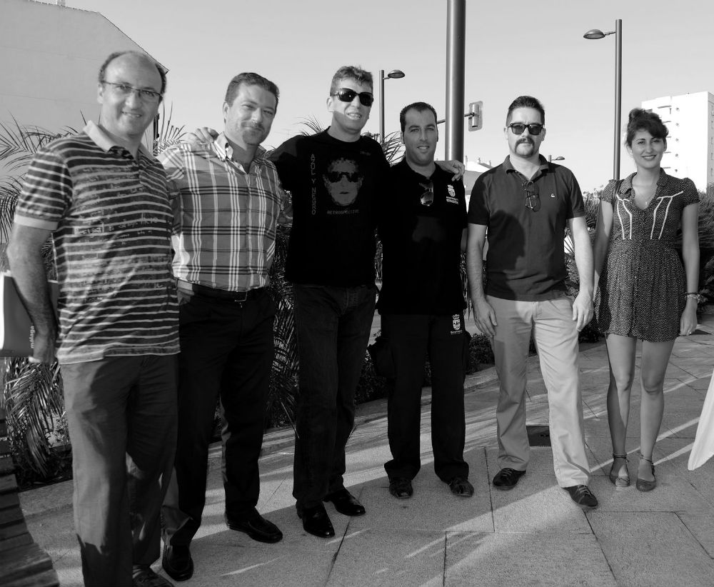 Javier Ojeda visita Benalmádena para organizar el evento 'Noches Creativas' que se celebrará el septiembre